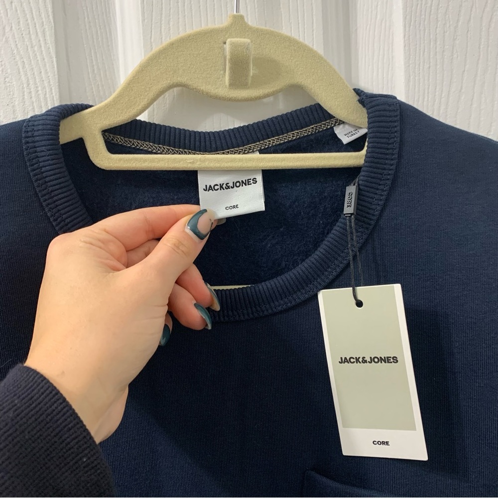 JACK&JONES Sweatshirt Crew Neck NWT - Picture 3 of 8
